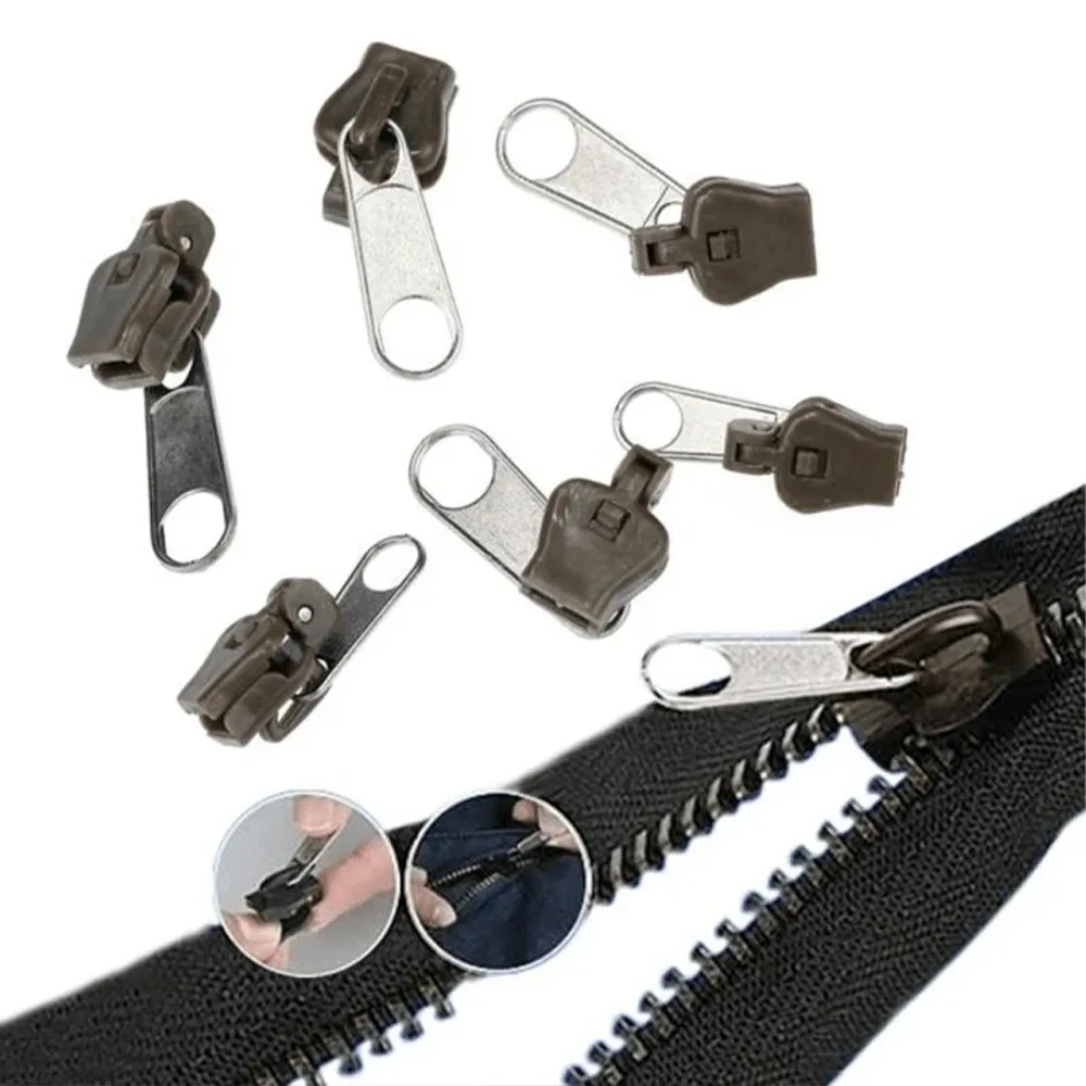 12/6pcs Zipper Repair Kit Universal Instant Fix Repair Kit Replacement Zip Slider Teeth Rescue New Design Zippers Sewing Clothes
12/6pcs Zipper Repair Kit Universal Instant Fix Repair Kit Replacement Zip Slider Teeth Rescue New Design Zippers Sewing Clothes