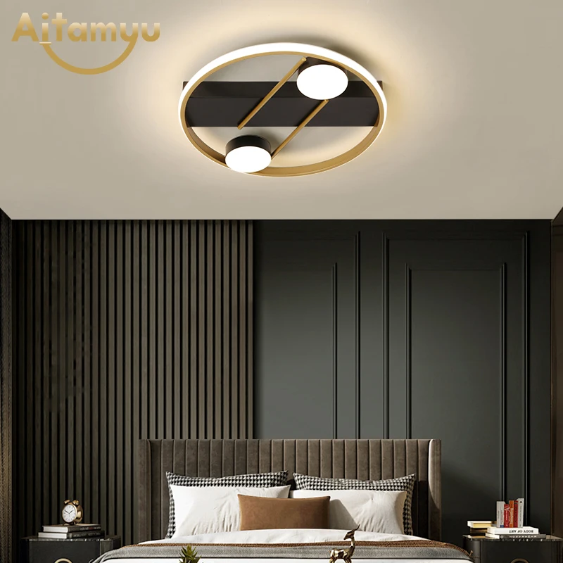 Black Gold LED Ceiling Light Kitchen Lamp Surface Mounted Modern Lighting Aluminum Led Ceiling Lamp Fixtures With remote control
Black Gold LED Ceiling Light Kitchen Lamp Surface Mounted Modern Lighting Aluminum Led Ceiling Lamp Fixtures With remote control