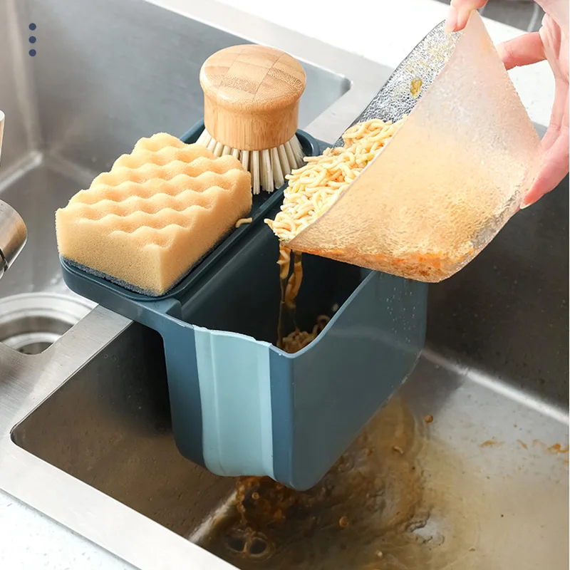 1PC Suction Cup Sink Drain Basket Foldable Sink Hanging Shelf Kitchen Waste Trash Can Sponge Holder Steel Wire Ball Storage Rack
1PC Suction Cup Sink Drain Basket Foldable Sink Hanging Shelf Kitchen Waste Trash Can Sponge Holder Steel Wire Ball Storage Rack