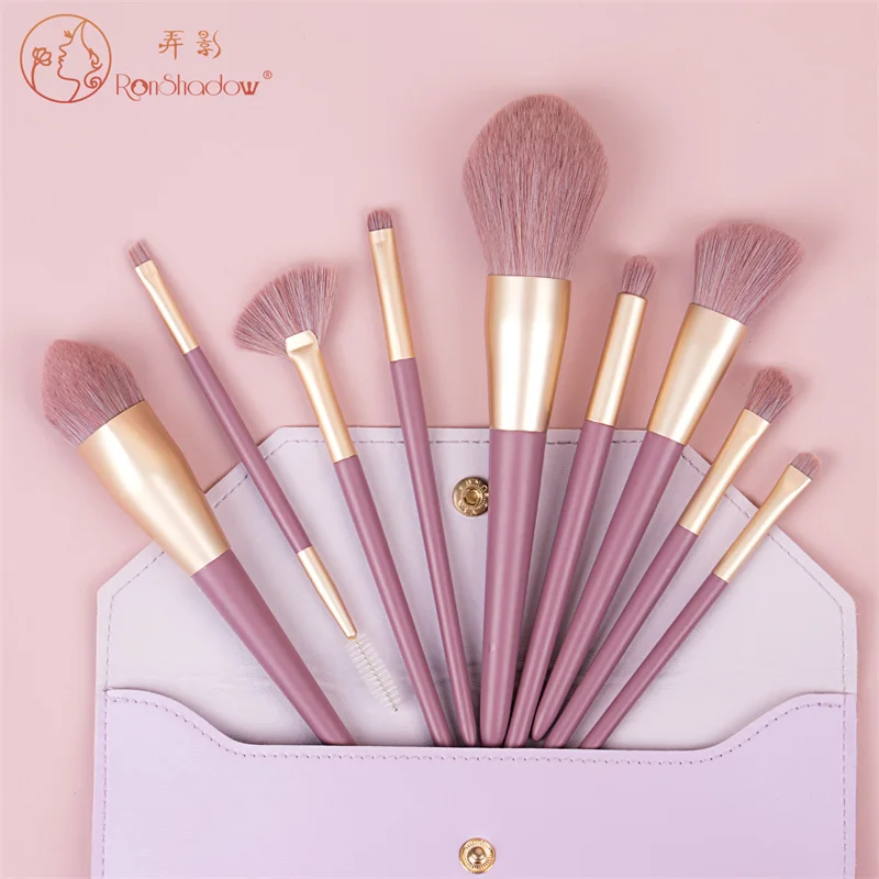 Ronshadow 9pcs makeup brushes high quality beatuty cosmetics makeup brush tools eyebrow brush foundation brush blush brush
Ronshadow 9pcs makeup brushes high quality beatuty cosmetics makeup brush tools eyebrow brush foundation brush blush brush