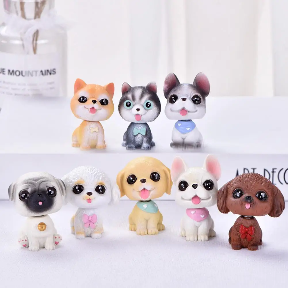Mini Realistic Dog Husky Resin Pug Fugurine Bobblehead Doll Landscape Ornament car gardening props Home Table Art Craft Gift Kid
Mini Realistic Dog Husky Resin Pug Fugurine Bobblehead Doll Landscape Ornament car gardening props Home Table Art Craft Gift Kid