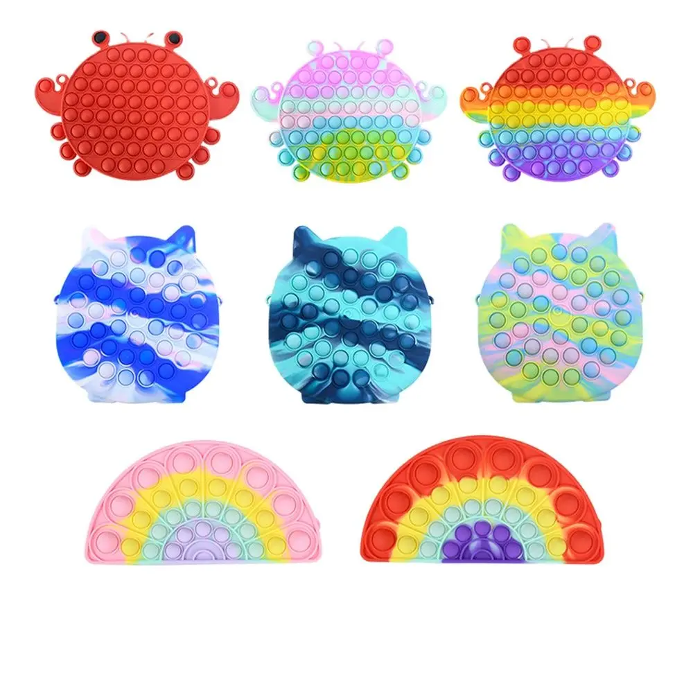 Owl Sensory Push Popper Pops Backpack Bubble Shoulder Bag Pop Purse Anxiety Stress Relief Fidget Toys Bags for Girls Women
Owl Sensory Push Popper Pops Backpack Bubble Shoulder Bag Pop Purse Anxiety Stress Relief Fidget Toys Bags for Girls Women