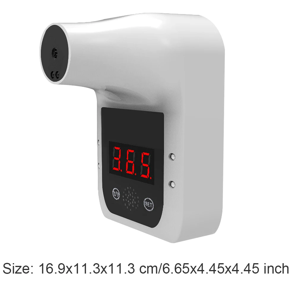 Forehead Thermometer Digital Non Contact Infrared Wall Mount GP-100 Instant Accurate Reading With Alarm Non-Contact Thermometer
Forehead Thermometer Digital Non Contact Infrared Wall Mount GP-100 Instant Accurate Reading With Alarm Non-Contact Thermometer