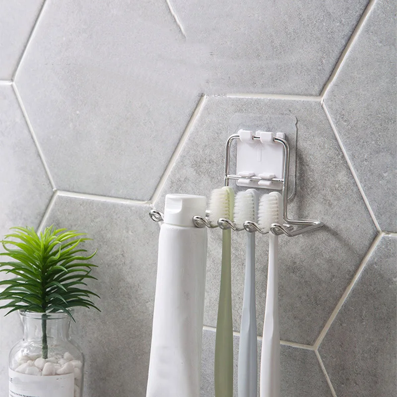 Stainless Steel Toothbrush Holder Shaver Storage Rack Brush Shelf Toothpaste Holder Organizer Rack Bathroom Tool
Stainless Steel Toothbrush Holder Shaver Storage Rack Brush Shelf Toothpaste Holder Organizer Rack Bathroom Tool