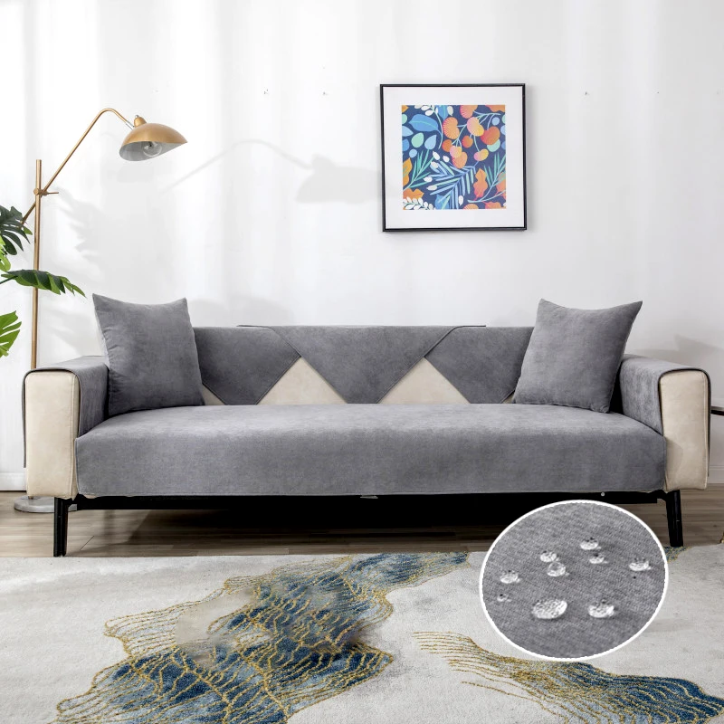 Waterproof Sofa Cushion Anti-urine Sofa Covers for Living Room Solid Color Plush Universal Non-slip Solid Color Towel Slipcover
Waterproof Sofa Cushion Anti-urine Sofa Covers for Living Room Solid Color Plush Universal Non-slip Solid Color Towel Slipcover