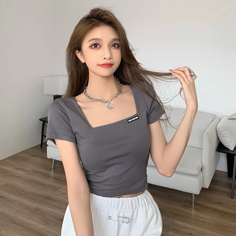 Cheap wholesale 2021 spring summer autumn new fashion casual woman t-shirt lady beautiful nice women Tops female Fy2046
Cheap wholesale 2021 spring summer autumn new fashion casual woman t-shirt lady beautiful nice women Tops female Fy2046