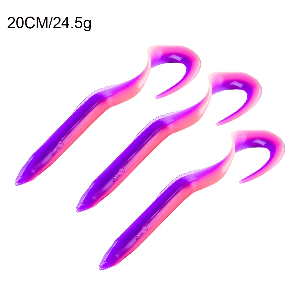 new eel soft bait 20cm/15cm Soft Fishing Lure Sea Bass Artificial Bait Shad Eel Needfish Fishing Tackle Swimbait Accessories
new eel soft bait 20cm/15cm Soft Fishing Lure Sea Bass Artificial Bait Shad Eel Needfish Fishing Tackle Swimbait Accessories