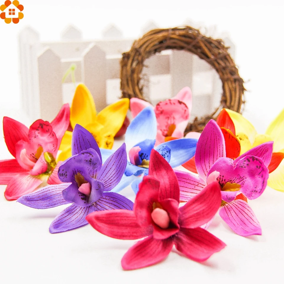 20pcs/lot Orchid Silk Gradient Artificial Flower Head For Wedding Decoration DIY Wreath Gift Scrapbooking Fake Flower
20pcs/lot Orchid Silk Gradient Artificial Flower Head For Wedding Decoration DIY Wreath Gift Scrapbooking Fake Flower