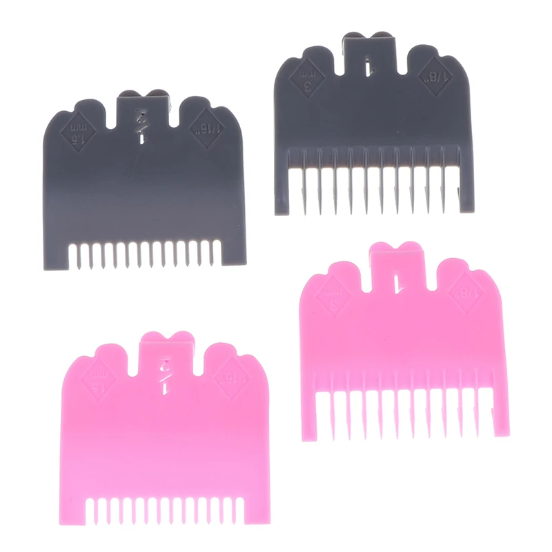 2pcs 1.5mm 3mm Set Colorful Limit Comb Set for Professional Cutting Guide Comb Hairdressing Tool Electric Hair Trimmer Shaver
2pcs 1.5mm 3mm Set Colorful Limit Comb Set for Professional Cutting Guide Comb Hairdressing Tool Electric Hair Trimmer Shaver