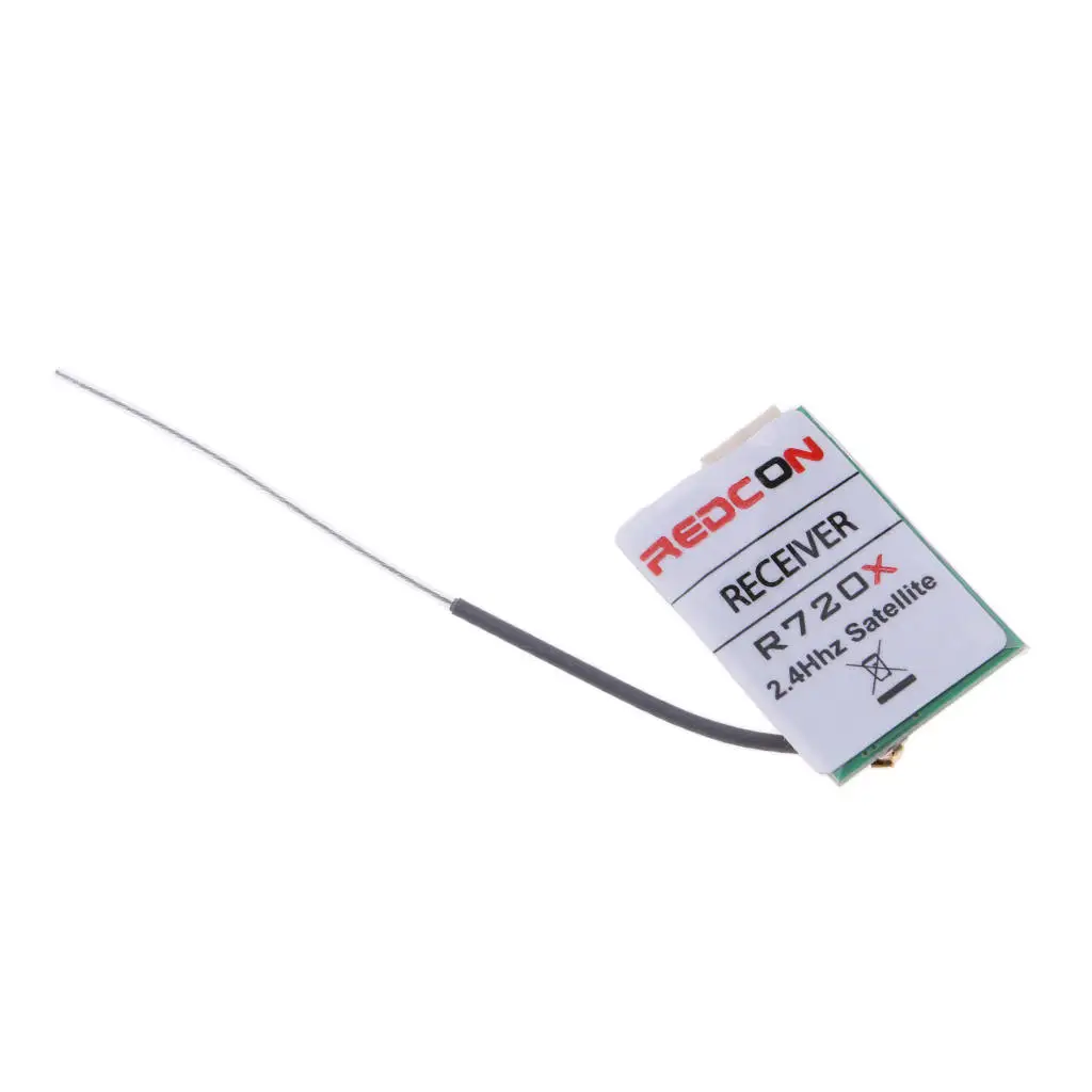 R720X 6 Ch High-speed Receiver Extended Antenna for DX6I ,DX18 ,DX8 ,DX9, DEVO10 Remote Control
R720X 6 Ch High-speed Receiver Extended Antenna for DX6I ,DX18 ,DX8 ,DX9, DEVO10 Remote Control