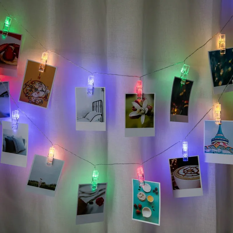 1.5M 10LED Picture Photo Clip LED String Light Outdoor Home Decor Fairy Garlands For Kids Birthday Gifts Wedding Party Supplies
1.5M 10LED Picture Photo Clip LED String Light Outdoor Home Decor Fairy Garlands For Kids Birthday Gifts Wedding Party Supplies