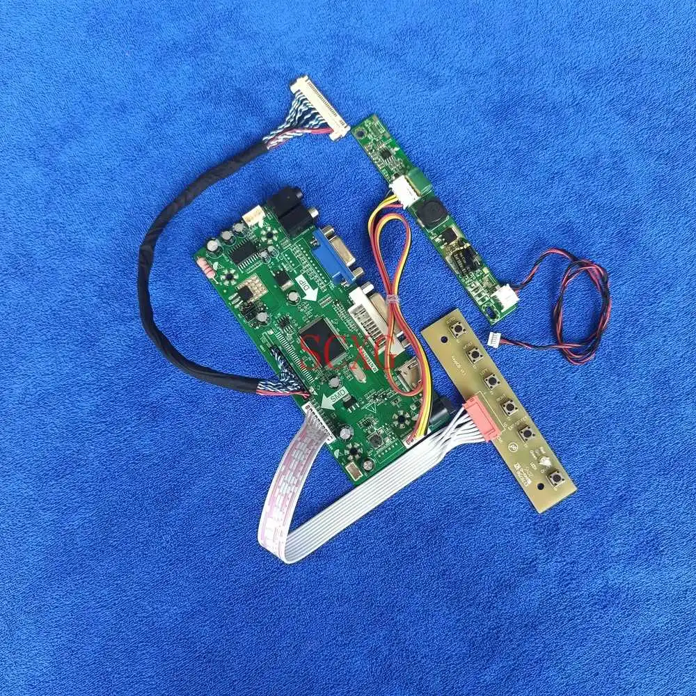 HDMI-compatible VGA DVI DIY Kit 1366*768 MNT68676 drive controller board LCD/LED LVDS 30-Pin Matrix For M185XTN01.0/M185XTN01.1
HDMI-compatible VGA DVI DIY Kit 1366*768 MNT68676 drive controller board LCD/LED LVDS 30-Pin Matrix For M185XTN01.0/M185XTN01.1