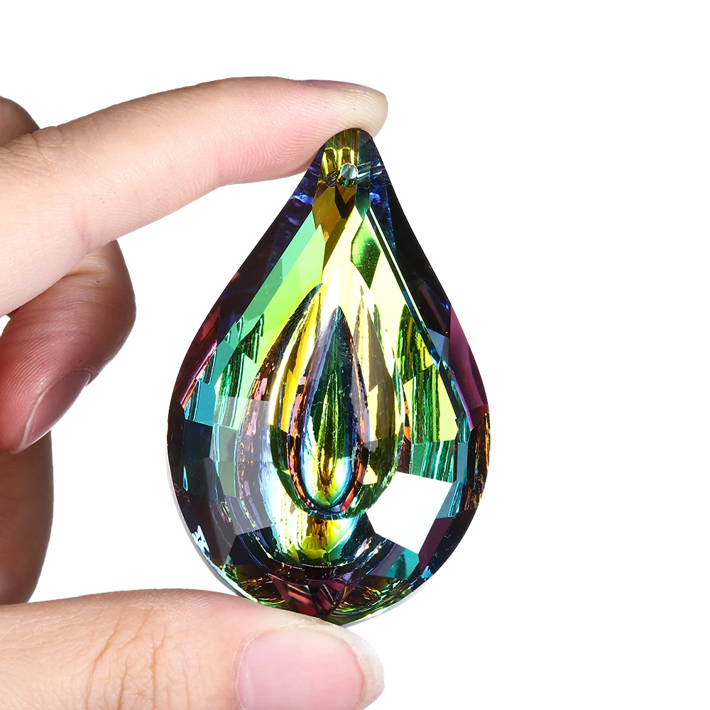 DIY Clear Crystal Prism Suncatcher Rainbow Sun Catcher Hanging Ornament Home Wedding Window Brithday Figurine Chandelier Parts
DIY Clear Crystal Prism Suncatcher Rainbow Sun Catcher Hanging Ornament Home Wedding Window Brithday Figurine Chandelier Parts