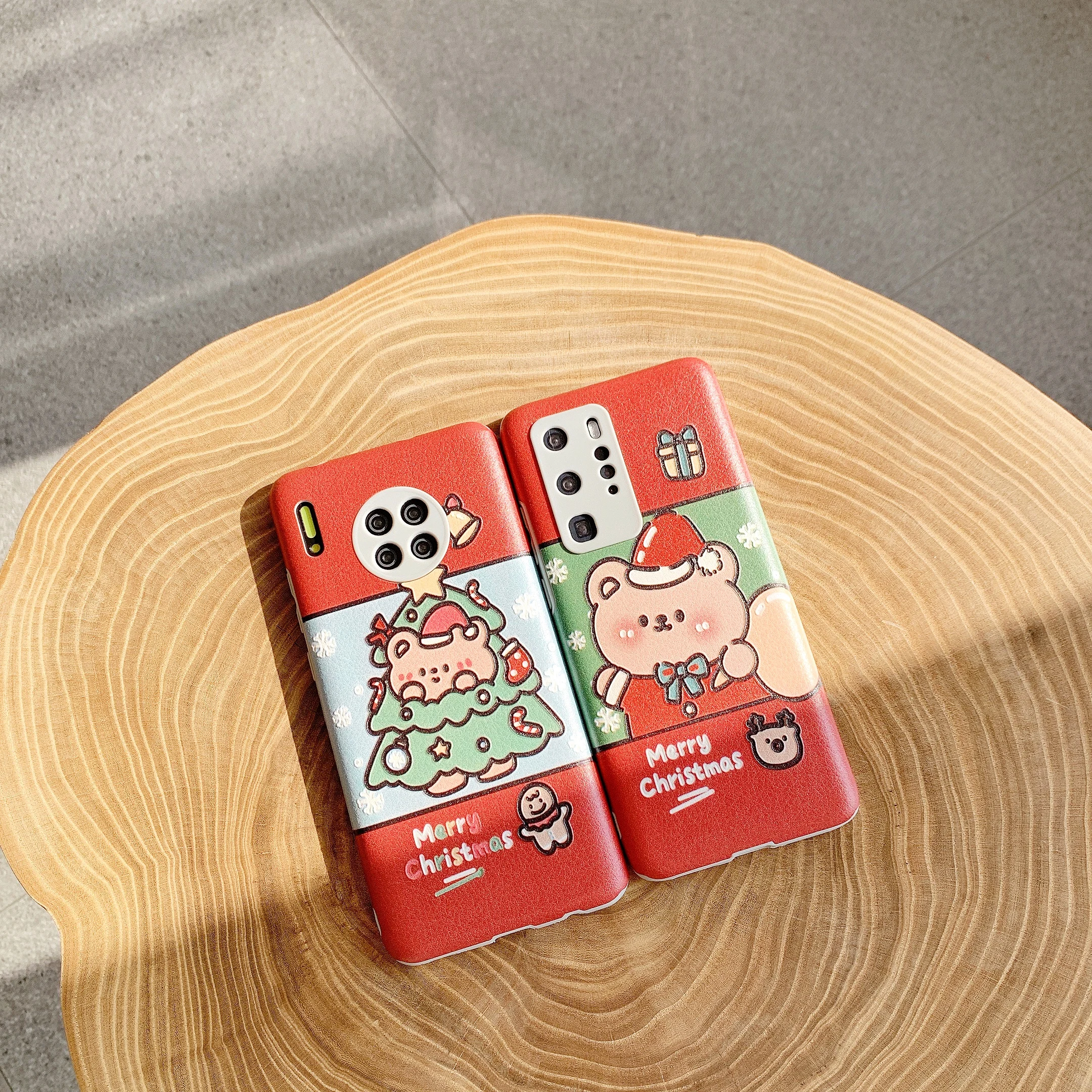 Straight-side skinned-Christmas tree bear suitable for HUAWEI P30 pro mobile phone case nova5/6/7/mate 40 protective cover
Straight-side skinned-Christmas tree bear suitable for HUAWEI P30 pro mobile phone case nova5/6/7/mate 40 protective cover
