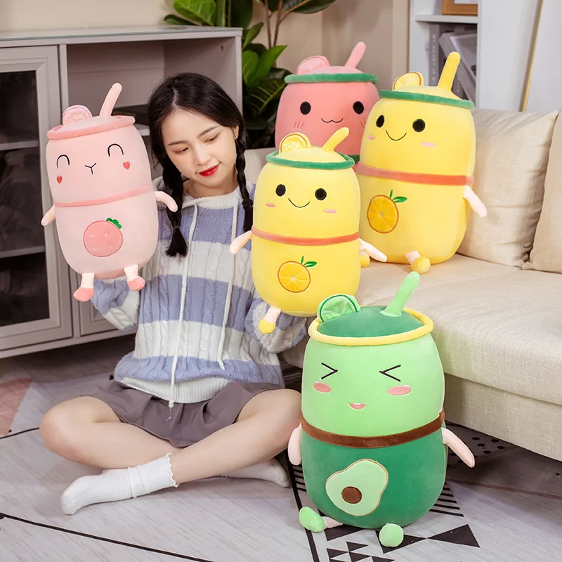 Kawaii Fruit Milk Tea Plush Toy Plush Pillow Avocado Strawberry Orange Watermelon Girl Christmas Gifts Toys for Children Home De
Kawaii Fruit Milk Tea Plush Toy Plush Pillow Avocado Strawberry Orange Watermelon Girl Christmas Gifts Toys for Children Home De