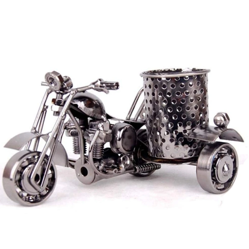 PPYY-Upscale Metal Crafts Office Creative Ornaments Fashion Motorcycle Model Pen Holder Office Storage
PPYY-Upscale Metal Crafts Office Creative Ornaments Fashion Motorcycle Model Pen Holder Office Storage