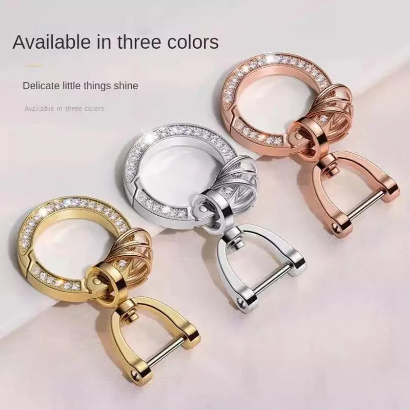 Keychain female exquisite universal home waist pendant cute car key ring ring key diamond motorcycle male key chain ring buckle
Keychain female exquisite universal home waist pendant cute car key ring ring key diamond motorcycle male key chain ring buckle