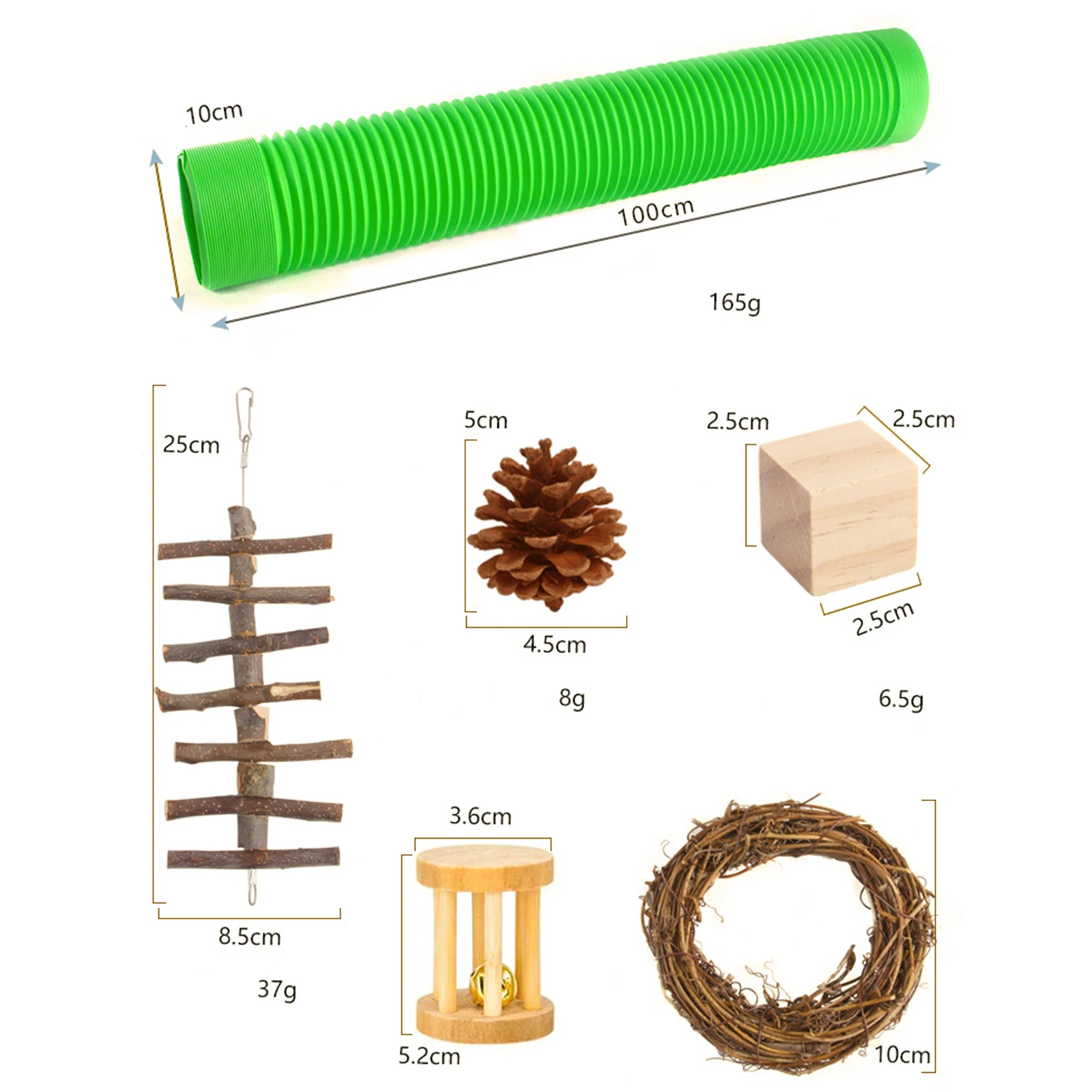 Hamster Chew Toys Natural Wooden Teeth Care Molar Swing Toy Set For Chinchillas Gerbils Hamster Bunny Parrot
Hamster Chew Toys Natural Wooden Teeth Care Molar Swing Toy Set For Chinchillas Gerbils Hamster Bunny Parrot