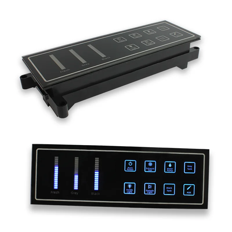 RV Modification Accessories Switch Control Panel Water Level Display Panel 8-way 3-way Water Level Switch Control Panel
RV Modification Accessories Switch Control Panel Water Level Display Panel 8-way 3-way Water Level Switch Control Panel