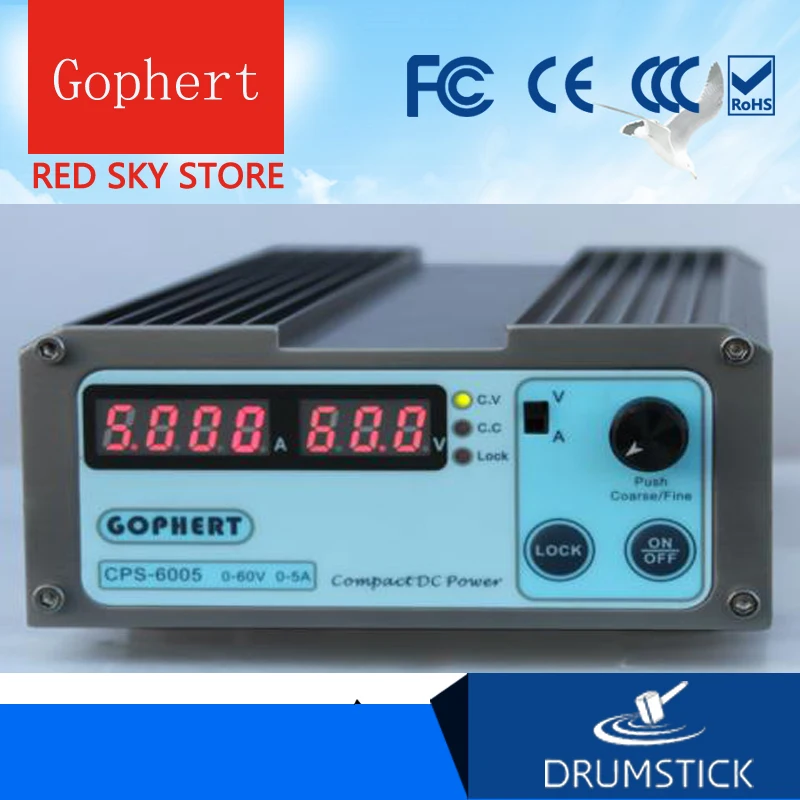 (Корабль из России) гоферт CPS 6005 6005II DC импульсный источник питания один выход 0 60 в