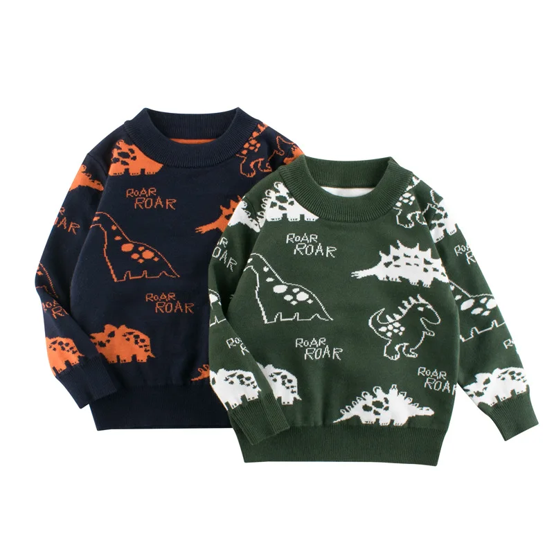 Children's Sweater For Girl Winter Clothes Dinosaur Sweater Boy Knitted Pullover Long Sleeve Tops Autumn Baby Sweater
Children's Sweater For Girl Winter Clothes Dinosaur Sweater Boy Knitted Pullover Long Sleeve Tops Autumn Baby Sweater
