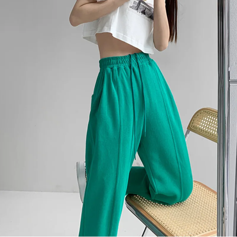 TVVOVVIN Loose Cargo Pants Drawstring Sweatpants Women Spring Autumn Slim High Waist Straight Elastic Waist Trousers LXDE
TVVOVVIN Loose Cargo Pants Drawstring Sweatpants Women Spring Autumn Slim High Waist Straight Elastic Waist Trousers LXDE