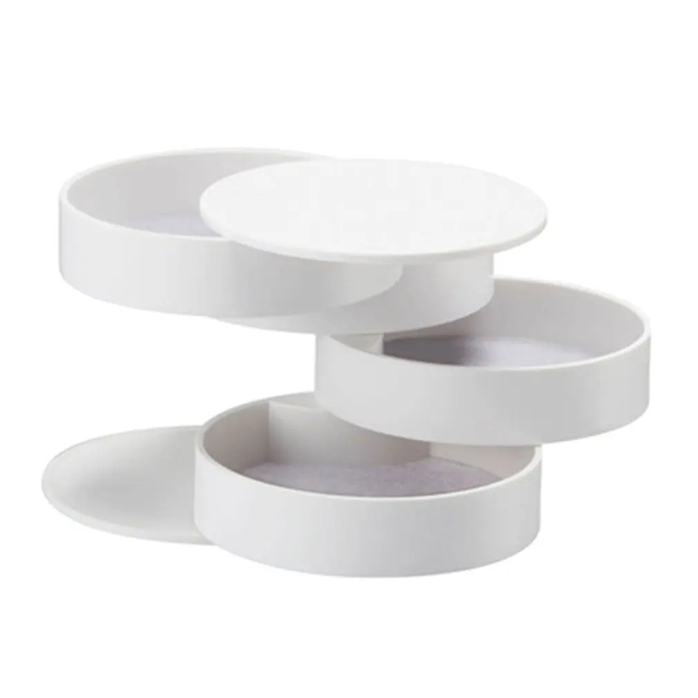 Jewelry Storage Box New Design Fashion 4-Layer Rotatable Jewelry Accessory Storage Tray With Lid Birthday Gift For Women
Jewelry Storage Box New Design Fashion 4-Layer Rotatable Jewelry Accessory Storage Tray With Lid Birthday Gift For Women