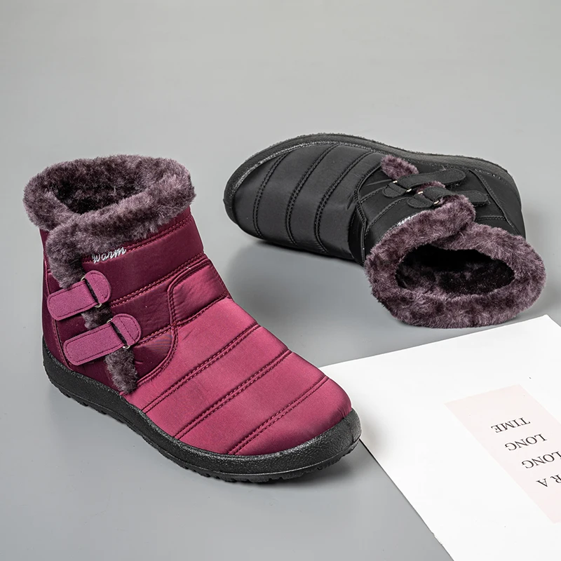 Women Boots 2022 Fashion Waterproof Snow Boots For Winter Shoes Women Casual Lightweight Ankle Botas Mujer Warm Winter Boots
Women Boots 2022 Fashion Waterproof Snow Boots For Winter Shoes Women Casual Lightweight Ankle Botas Mujer Warm Winter Boots