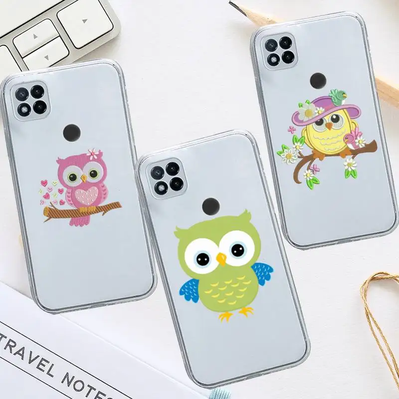 owl Cute cartoon animal Phone Case Transparent for Xiaomi redmi note 5 7 8 9 10 11 t S A lite pro high quality funda
owl Cute cartoon animal Phone Case Transparent for Xiaomi redmi note 5 7 8 9 10 11 t S A lite pro high quality funda