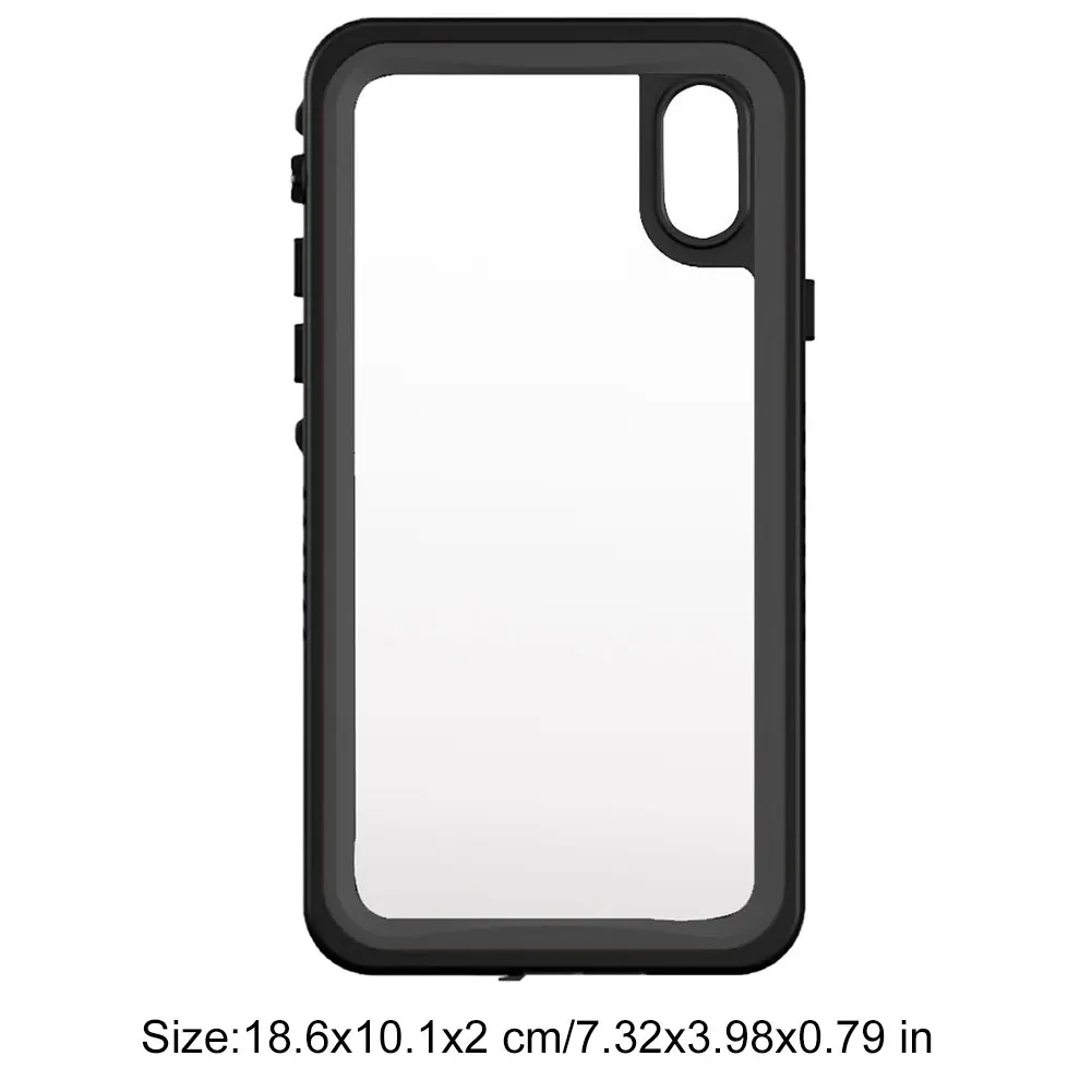 IP68 Waterproof Case Phone Protective Case Compatible With IPhone X/XS Shock Waterproof Absorption Case Black Protective Case
IP68 Waterproof Case Phone Protective Case Compatible With IPhone X/XS Shock Waterproof Absorption Case Black Protective Case