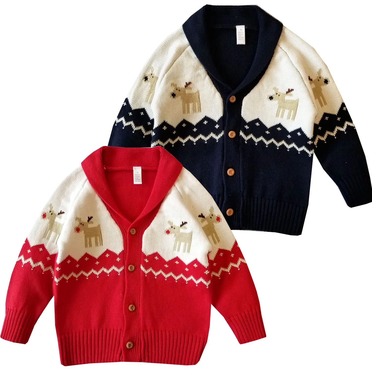 Children's Boys Cardigan Sweaters Autumn Winter 2020 New Baby Knitted V-neck Sweaters Children's Christmas Clothes Baby Sweater
Children's Boys Cardigan Sweaters Autumn Winter 2020 New Baby Knitted V-neck Sweaters Children's Christmas Clothes Baby Sweater