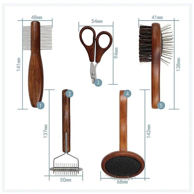 Knotted Wood Comb Fluffy Massage Comb Nail Supplies Clean Up Beauty Combs Nail Scissors Cat Comb Set Pet Pet Supplies Practical
Knotted Wood Comb Fluffy Massage Comb Nail Supplies Clean Up Beauty Combs Nail Scissors Cat Comb Set Pet Pet Supplies Practical