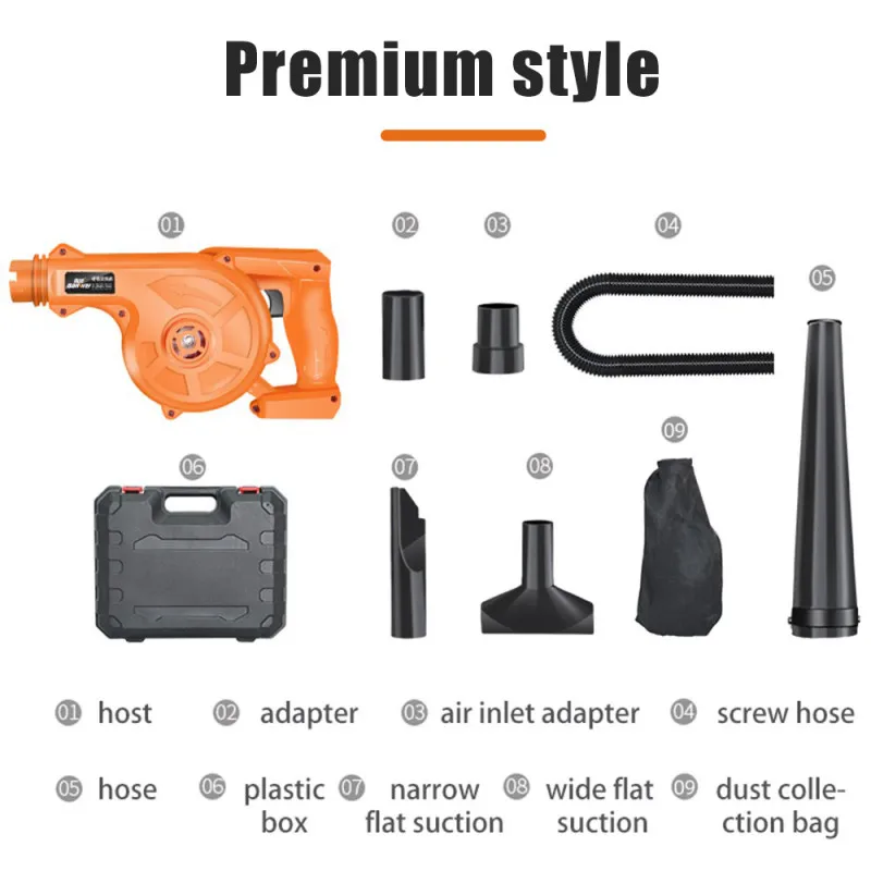Wireless Blower 21V Battery Rechargeable Air Blower Dust Collector Computer Dust Cordless Vacuum Cleaner Blower Clearing Dust
Wireless Blower 21V Battery Rechargeable Air Blower Dust Collector Computer Dust Cordless Vacuum Cleaner Blower Clearing Dust