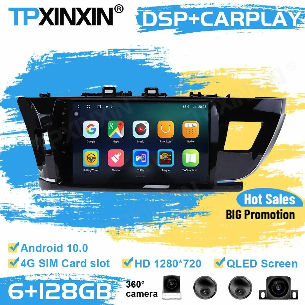 Car Radio Stereo Receiver Android DAB For Toyota Corolla 2010 2011 2012 2013 2014 2015 2016 2017 GPS Player Auto Audio Head Unit
Car Radio Stereo Receiver Android DAB For Toyota Corolla 2010 2011 2012 2013 2014 2015 2016 2017 GPS Player Auto Audio Head Unit