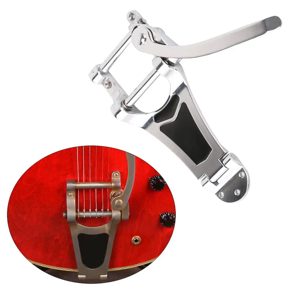 Horseshoe B5 Style Tailpiece Tremolo Unit Vibrato for SG LP Tele Guitar Electric Guitar Parts & Accessories Metal Silver
Horseshoe B5 Style Tailpiece Tremolo Unit Vibrato for SG LP Tele Guitar Electric Guitar Parts & Accessories Metal Silver