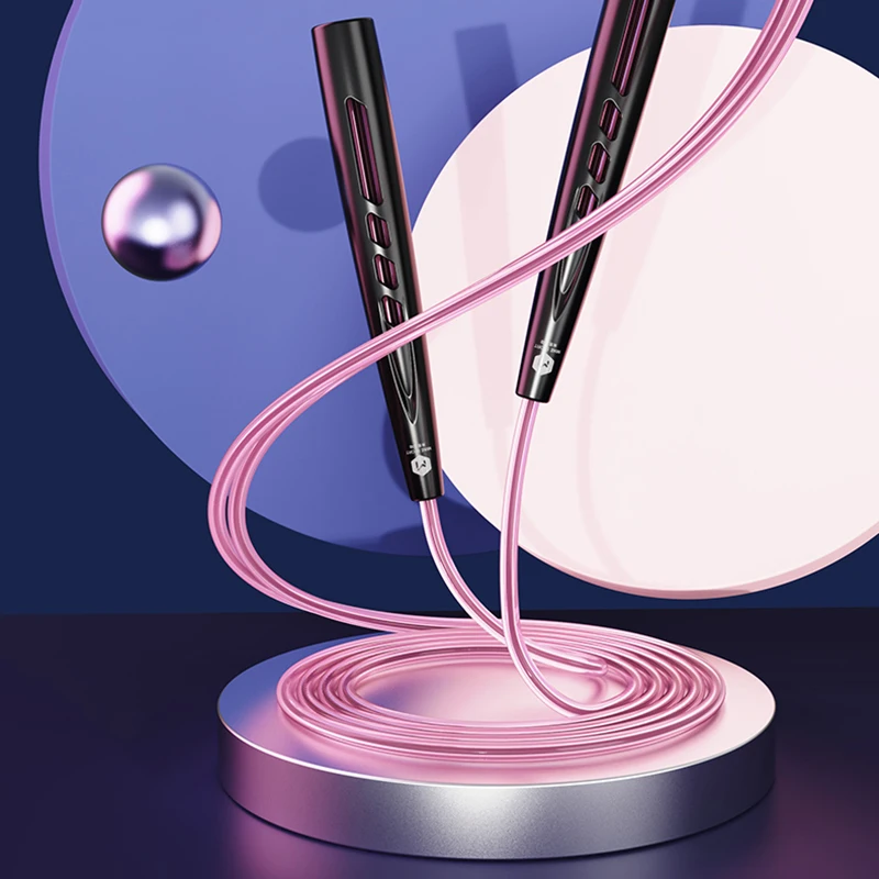 Fitness Wire Rope Skipping Rope Speed Jump Rope Cable for Aerobic Exercise Training Pink for Women SAL99
Fitness Wire Rope Skipping Rope Speed Jump Rope Cable for Aerobic Exercise Training Pink for Women SAL99