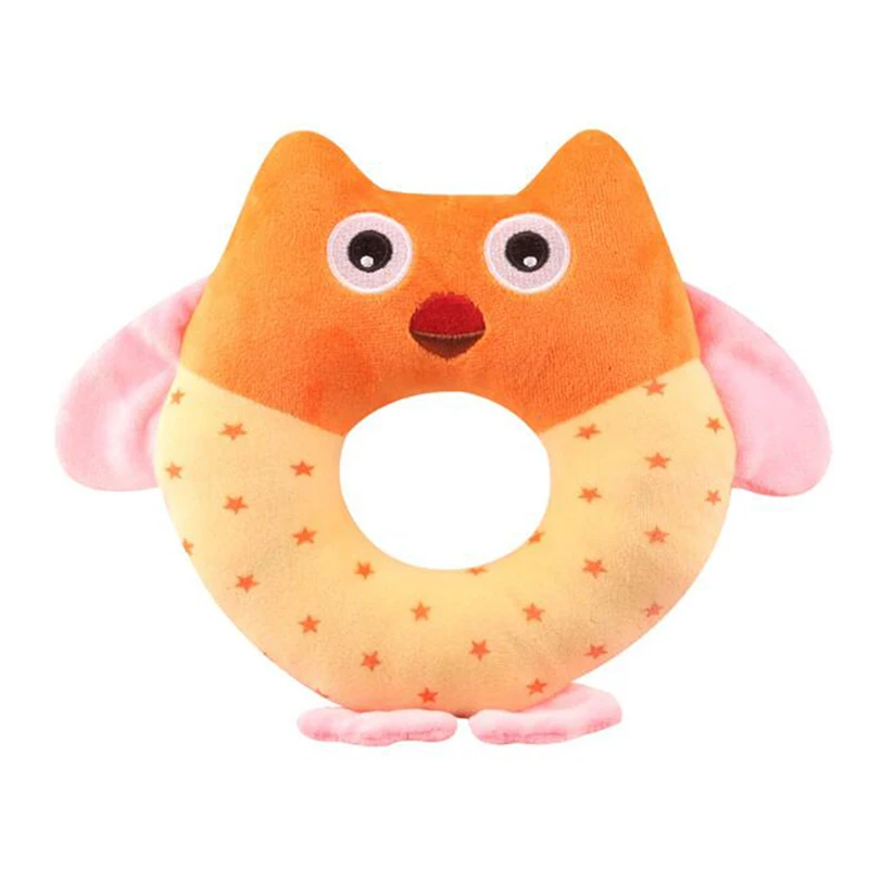 Owl Shape Baby Handbell Toy Cartoon Animal Hanging Ring Rattle Hand Bell Baby Child Plush Toy Children Gift New
Owl Shape Baby Handbell Toy Cartoon Animal Hanging Ring Rattle Hand Bell Baby Child Plush Toy Children Gift New