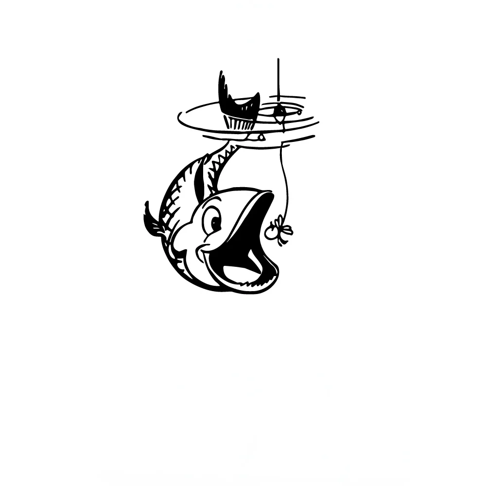 Decoration go fishing Car Stickers And Decals Vinyl Auto Sticker to cover scratches Art For Body Window Accessories KK13*5cm 
Decoration go fishing Car Stickers And Decals Vinyl Auto Sticker to cover scratches Art For Body Window Accessories KK13*5cm