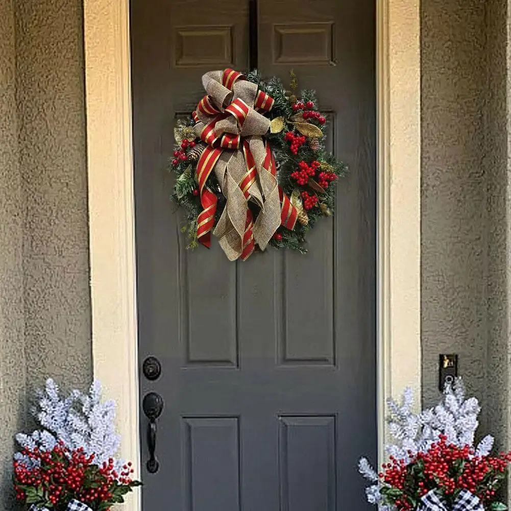Christmas Wreath Artificial Green Leaves Red Berry Door Wall Christmas Props Hanging Decoration Tree Ornaments Garland Merr A3g6
Christmas Wreath Artificial Green Leaves Red Berry Door Wall Christmas Props Hanging Decoration Tree Ornaments Garland Merr A3g6