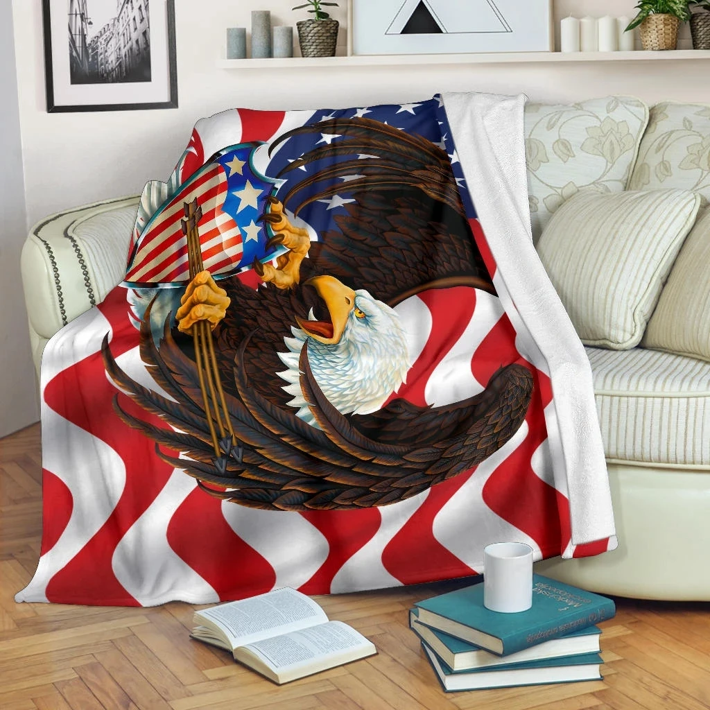 Eagle 3d printed fleece blanket for Beds Hiking Picnic Thick Quilt Fashionable Bedspread Sherpa Throw Blanket 04
Eagle 3d printed fleece blanket for Beds Hiking Picnic Thick Quilt Fashionable Bedspread Sherpa Throw Blanket 04