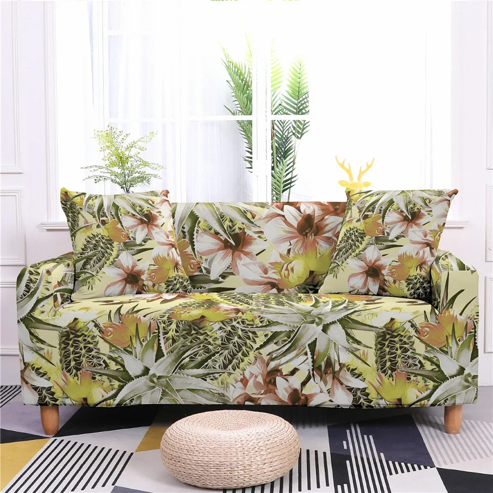 Plant Print Floral Home Spandex Stretch Sofa Cover All-inclusive Sofa Slipcover Sofa Towel For Living Room Sofa Slipcovers
Plant Print Floral Home Spandex Stretch Sofa Cover All-inclusive Sofa Slipcover Sofa Towel For Living Room Sofa Slipcovers