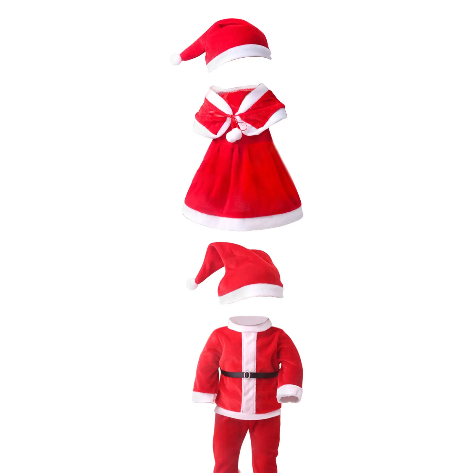 Cute Santa Claus Clothes Doll Clothes for 18inch Doll Accessories Clothing Baby Clothes
Cute Santa Claus Clothes Doll Clothes for 18inch Doll Accessories Clothing Baby Clothes
