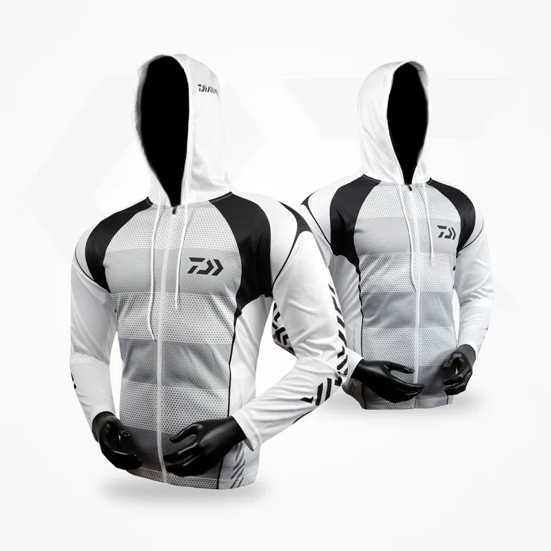 Daiwa Outdoor Fishing Shirt Sun Protection Men Breathable Quick-drying UV Fishing Clothing Long Sleeve Hooded Fishing Clothes
Daiwa Outdoor Fishing Shirt Sun Protection Men Breathable Quick-drying UV Fishing Clothing Long Sleeve Hooded Fishing Clothes