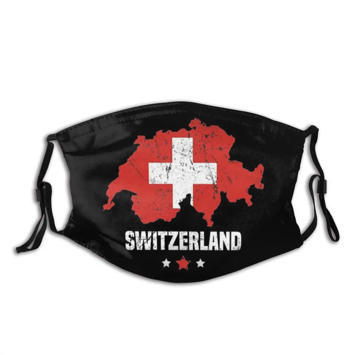 Switzerland Flag Swiss Reusable Printed Mouth Face Mask Anti Haze Cold Proof with Filter Earloop Protection Cover Muffle for Men
Switzerland Flag Swiss Reusable Printed Mouth Face Mask Anti Haze Cold Proof with Filter Earloop Protection Cover Muffle for Men