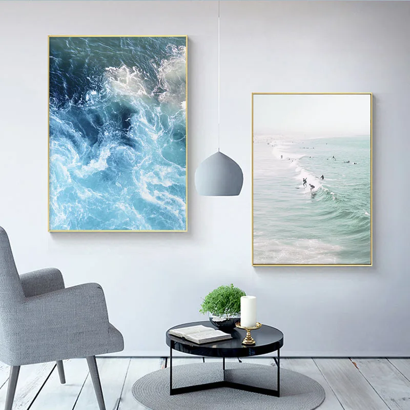 Seascape Wall Art Nordic Canvas Painting Posters and Prints Ocean Wave The Pictures for Living Room Cuadros Decoracion Salon
Seascape Wall Art Nordic Canvas Painting Posters and Prints Ocean Wave The Pictures for Living Room Cuadros Decoracion Salon