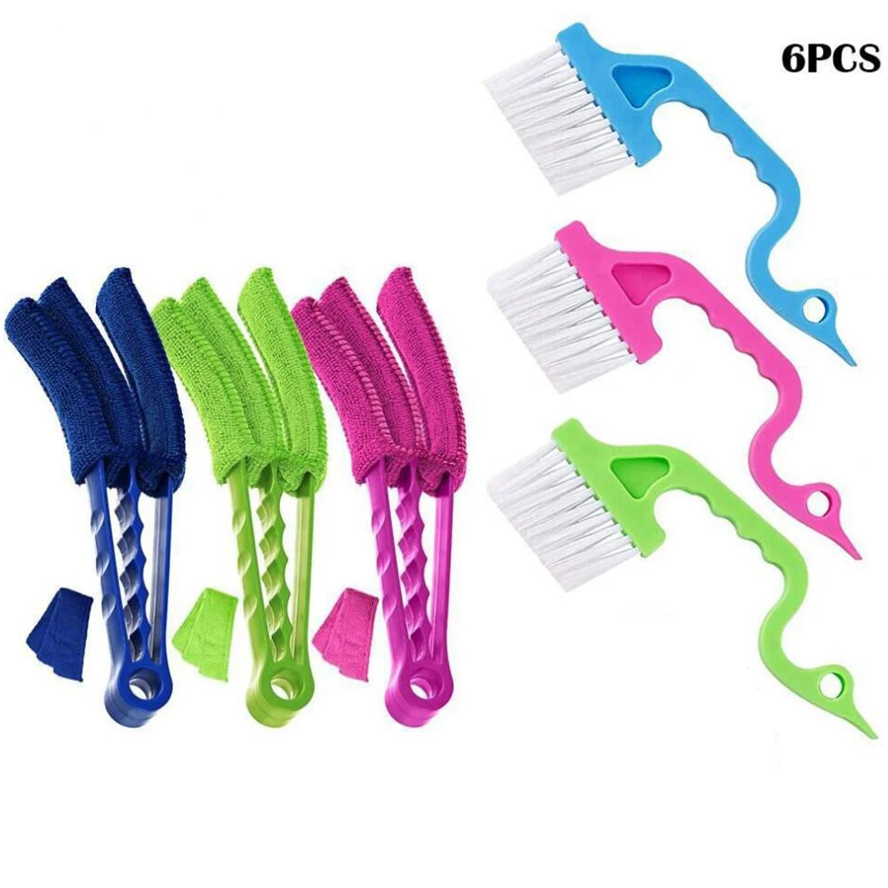 9-piece cleaning tool, 3-piece curtain brush (with 3 microfiber removable sleeves) and 3-piece rail cleaning brush shutter
9-piece cleaning tool, 3-piece curtain brush (with 3 microfiber removable sleeves) and 3-piece rail cleaning brush shutter