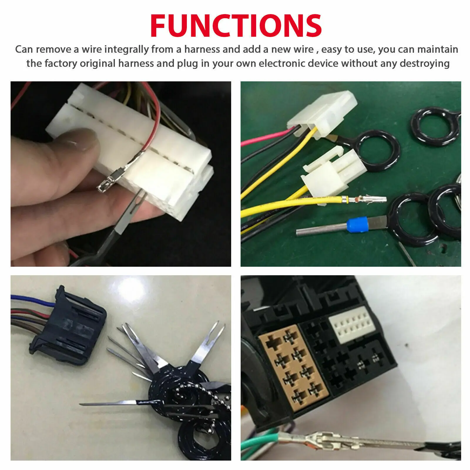 78x Wire Terminal Removal Tools Car Electrical Plug Wiring Connector Stainless Steel 301
78x Wire Terminal Removal Tools Car Electrical Plug Wiring Connector Stainless Steel 301