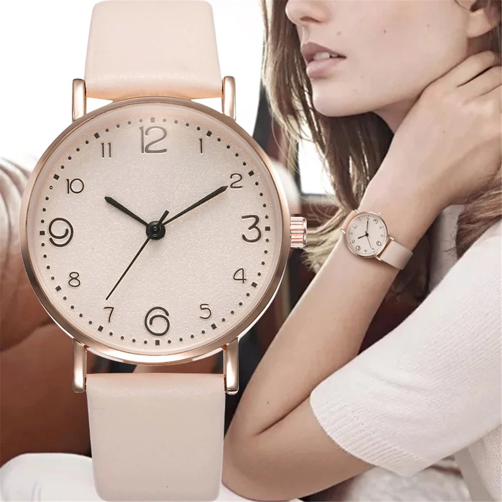 New Women Luxury Quartz Alloy Watch Ladies Fashion Stainless Steel Dial Casual Bracele Watch Leather Wristwatch Zegarek Damski
New Women Luxury Quartz Alloy Watch Ladies Fashion Stainless Steel Dial Casual Bracele Watch Leather Wristwatch Zegarek Damski
