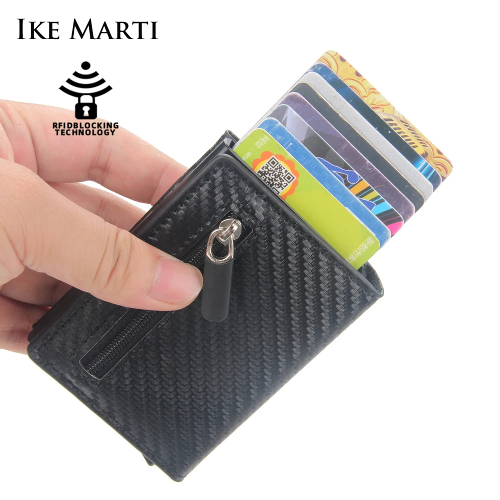 Carbon Fiber Rfid Card Holder Wallets Men Zipper Coin Money Bag Male Thin Mini Slim Magic Wallet Small Money Bag Wolet for man
Carbon Fiber Rfid Card Holder Wallets Men Zipper Coin Money Bag Male Thin Mini Slim Magic Wallet Small Money Bag Wolet for man