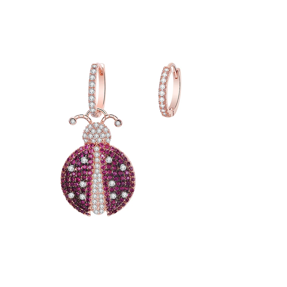 Colorful Shining Cubic Zirconia Brincos Insect ladybug Drop Earrings For Women Rose Gold Fashion Jewelry Accessories Gifts 2019
Colorful Shining Cubic Zirconia Brincos Insect ladybug Drop Earrings For Women Rose Gold Fashion Jewelry Accessories Gifts 2019